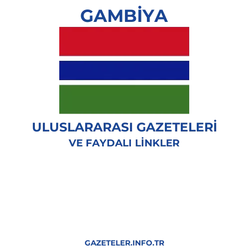 Gambiya Uluslararası Gazeteleri - Popüler gazetelerin kapakları