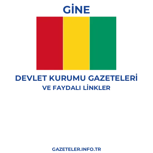 Gine Devlet Kurumu Gazeteleri - Popüler gazetelerin kapakları