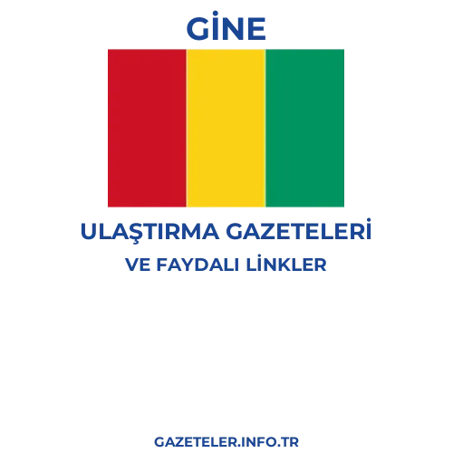 Gine Ulaştırma Gazeteleri - Popüler gazetelerin kapakları