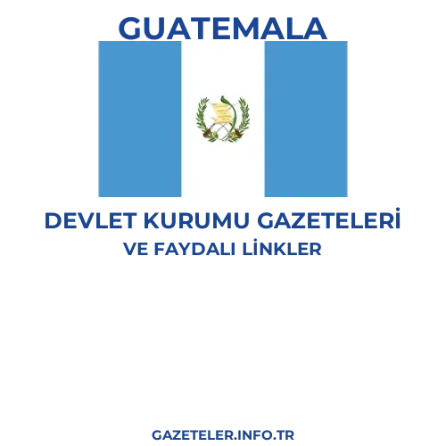 Guatemala Devlet Kurumu Gazeteleri - Popüler gazetelerin kapakları