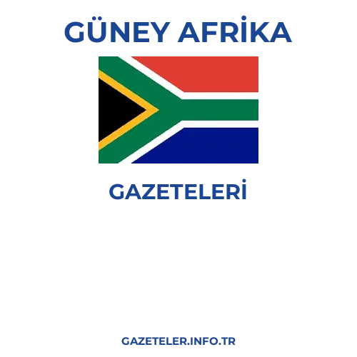 Güney Afrika Genel Gazeteleri - Popüler gazetelerin kapakları