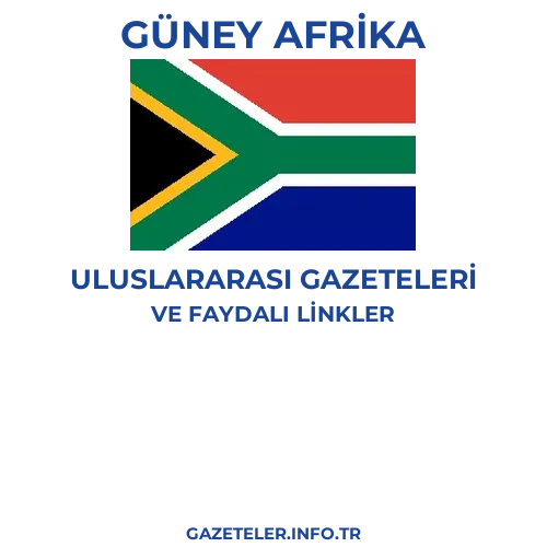 Güney Afrika Uluslararası Gazeteleri - Popüler gazetelerin kapakları