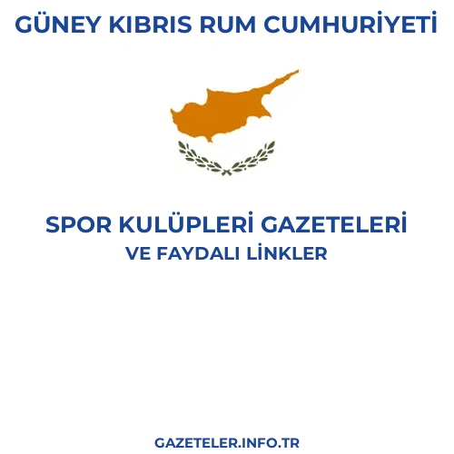 Güney Kıbrıs Rum Cumhuriyeti Spor Kulupleri Gazeteleri - Popüler gazetelerin kapakları