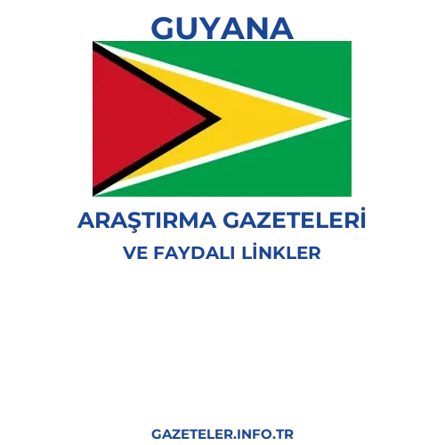 Guyana Araştırma Gazeteleri - Popüler gazetelerin kapakları