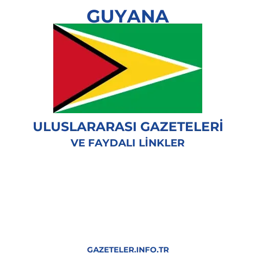 Guyana Uluslararası Gazeteleri - Popüler gazetelerin kapakları