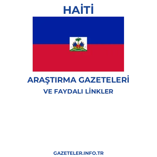 Haiti Araştırma Gazeteleri - Popüler gazetelerin kapakları