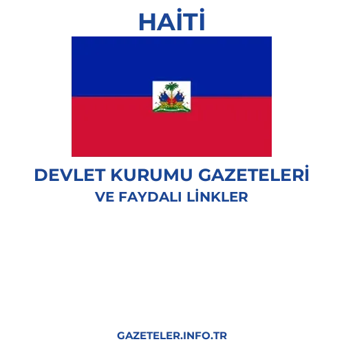 Haiti Devlet Kurumu Gazeteleri - Popüler gazetelerin kapakları