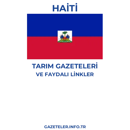 Haiti Tarım Gazeteleri - Popüler gazetelerin kapakları