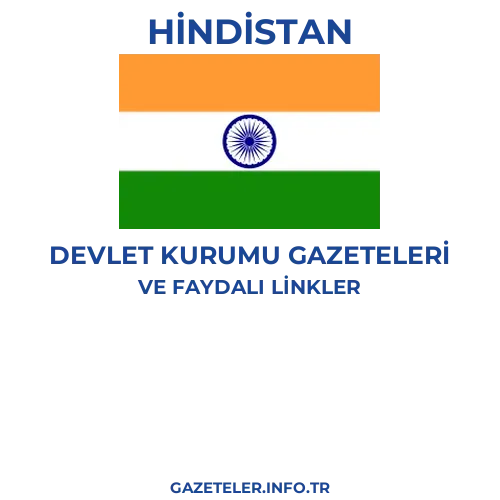 Hindistan Devlet Kurumu Gazeteleri - Popüler gazetelerin kapakları