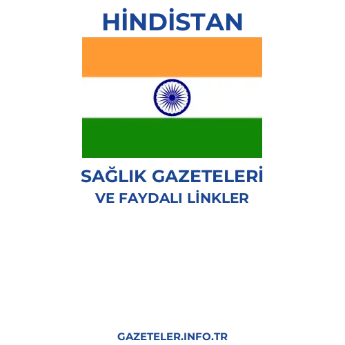 Hindistan Sağlık Gazeteleri - Popüler gazetelerin kapakları