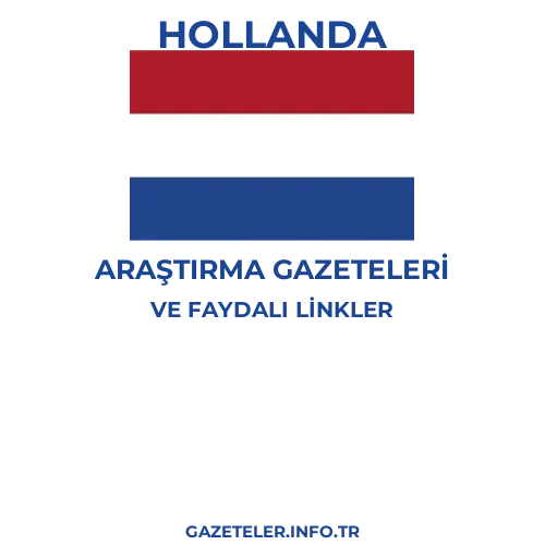 Hollanda Araştırma Gazeteleri - Popüler gazetelerin kapakları