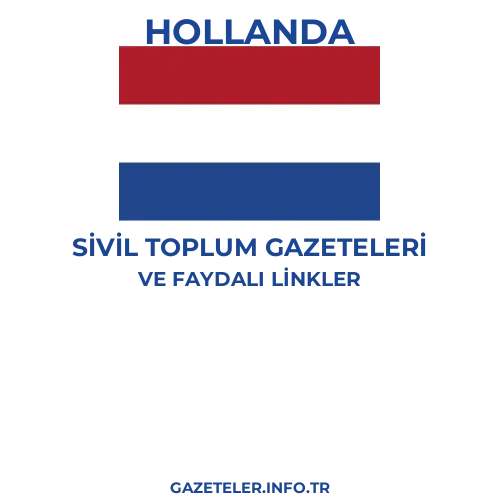 Hollanda Sivil Toplum Gazeteleri - Popüler gazetelerin kapakları