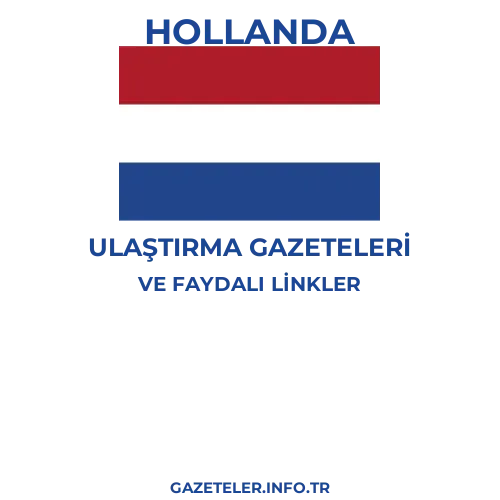 Hollanda Ulaştırma Gazeteleri - Popüler gazetelerin kapakları