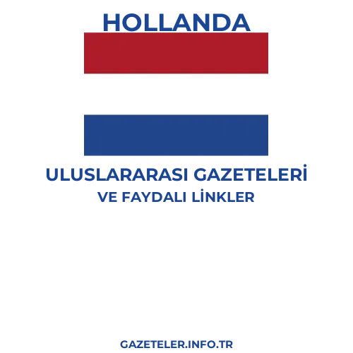 Hollanda Uluslararası Gazeteleri - Popüler gazetelerin kapakları