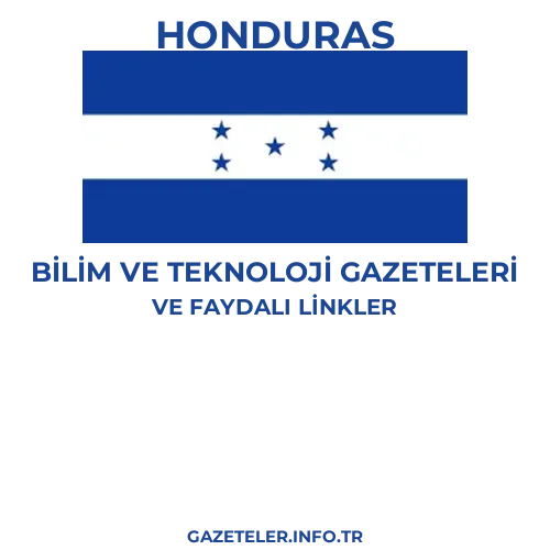 Honduras Bilim Ve Teknoloji Gazeteleri - Popüler gazetelerin kapakları