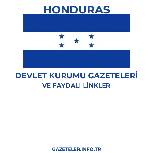 Honduras Devlet Kurumu Gazeteleri - Popüler gazetelerin kapakları