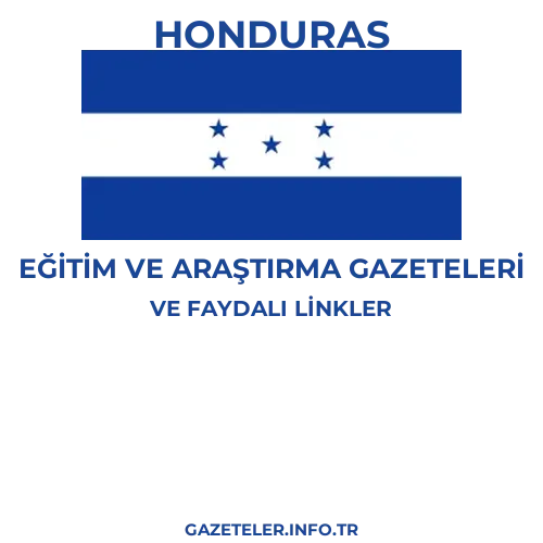 Honduras Eğitim Ve Araştırma Gazeteleri - Popüler gazetelerin kapakları