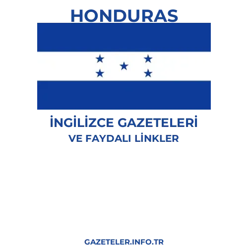 Honduras İngilizce Gazeteleri - Popüler gazetelerin kapakları