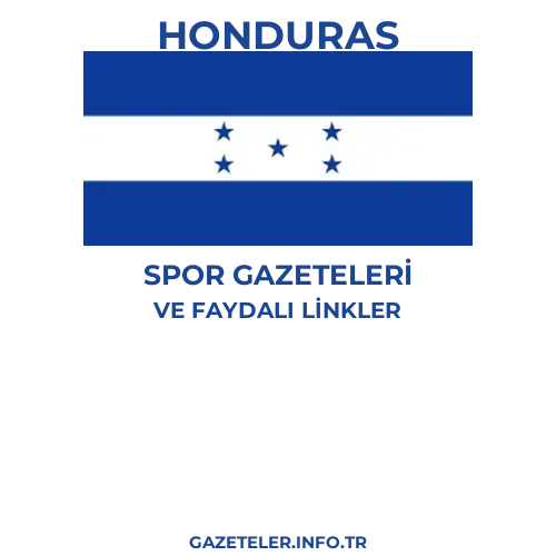 Honduras Spor Gazeteleri - Popüler gazetelerin kapakları