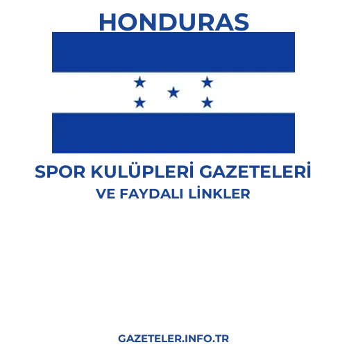 Honduras Spor Kulupleri Gazeteleri - Popüler gazetelerin kapakları