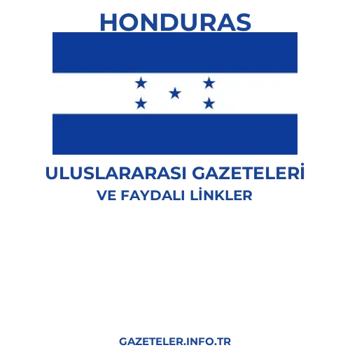 Honduras Uluslararası Gazeteleri - Popüler gazetelerin kapakları