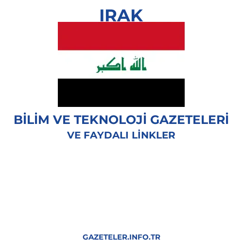 Irak Bilim Ve Teknoloji Gazeteleri - Popüler gazetelerin kapakları