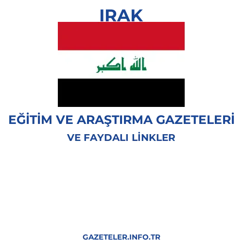 Irak Eğitim Ve Araştırma Gazeteleri - Popüler gazetelerin kapakları