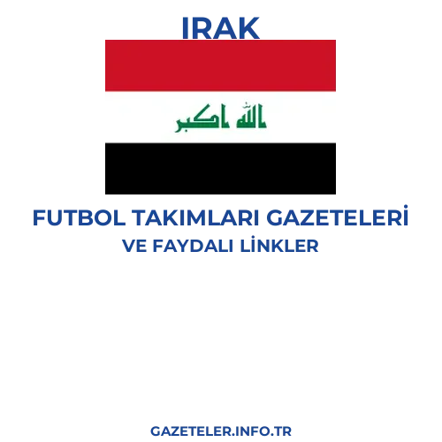 Irak Futbol Takimlari Gazeteleri - Popüler gazetelerin kapakları