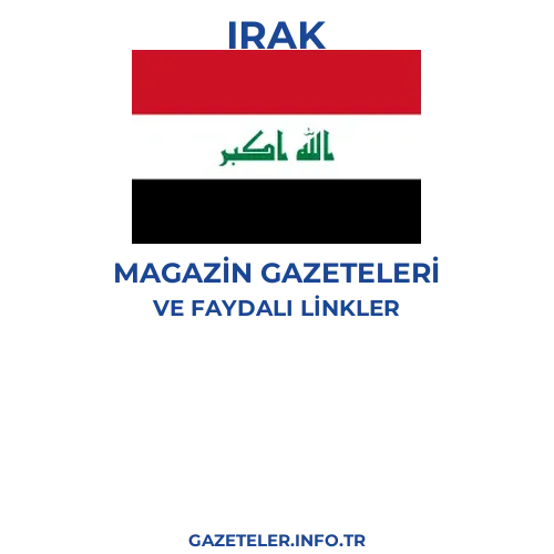 Irak Magazin Gazeteleri - Popüler gazetelerin kapakları