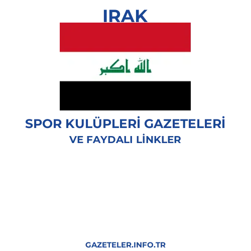 Irak Spor Kulupleri Gazeteleri - Popüler gazetelerin kapakları