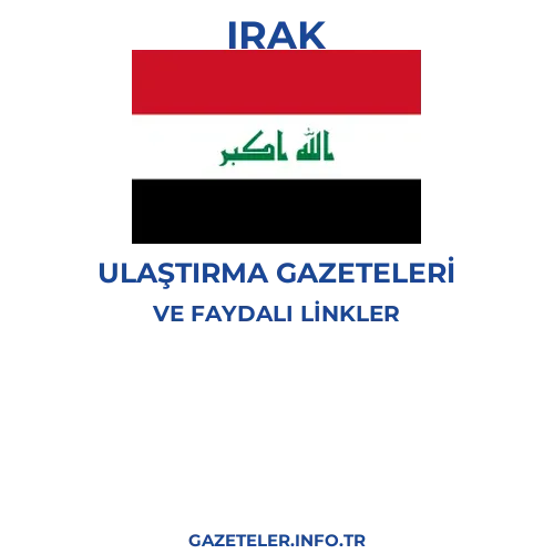 Irak Ulaştırma Gazeteleri - Popüler gazetelerin kapakları