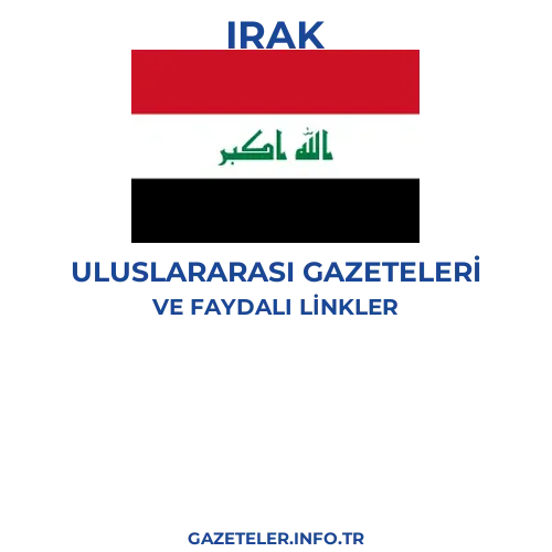 Irak Uluslararası Gazeteleri - Popüler gazetelerin kapakları