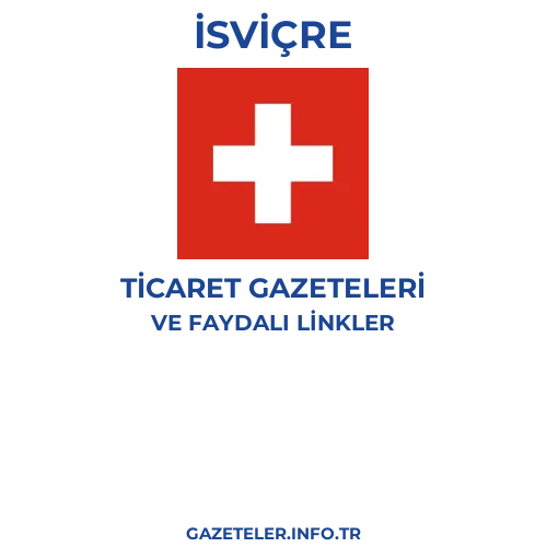 İsviçre Ticaret Gazeteleri - Popüler gazetelerin kapakları