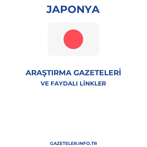 Japonya Araştırma Gazeteleri - Popüler gazetelerin kapakları