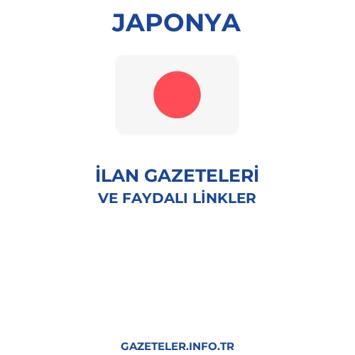 Japonya İlan Gazeteleri - Popüler gazetelerin kapakları