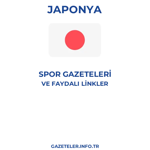 Japonya Spor Gazeteleri - Popüler gazetelerin kapakları