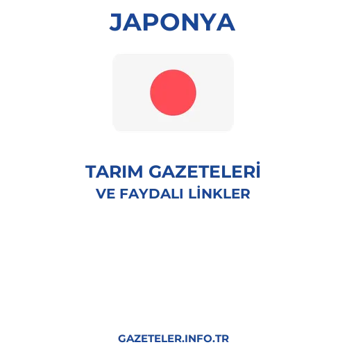 Japonya Tarım Gazeteleri - Popüler gazetelerin kapakları