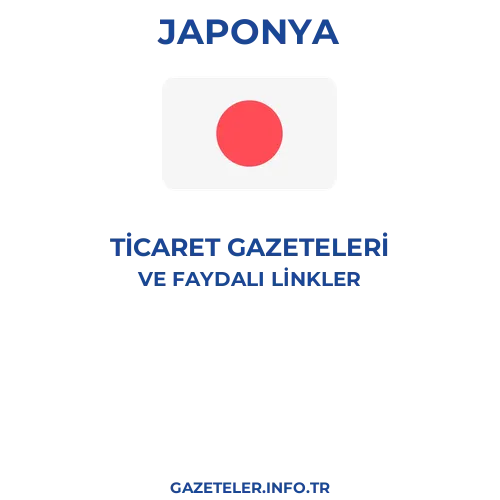 Japonya Ticaret Gazeteleri - Popüler gazetelerin kapakları