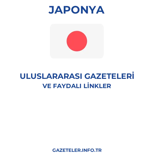 Japonya Uluslararası Gazeteleri - Popüler gazetelerin kapakları