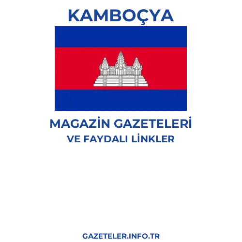 Kamboçya Magazin Gazeteleri - Popüler gazetelerin kapakları