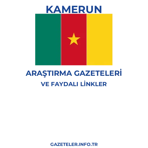 Kamerun Araştırma Gazeteleri - Popüler gazetelerin kapakları