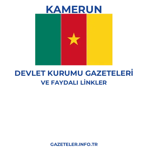 Kamerun Devlet Kurumu Gazeteleri - Popüler gazetelerin kapakları