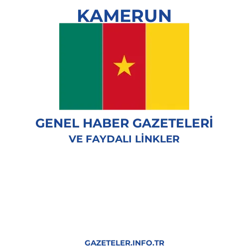 Kamerun Genel Haber Gazeteleri - Popüler gazetelerin kapakları