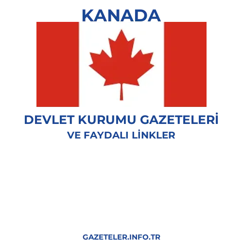 Kanada Devlet Kurumu Gazeteleri - Popüler gazetelerin kapakları