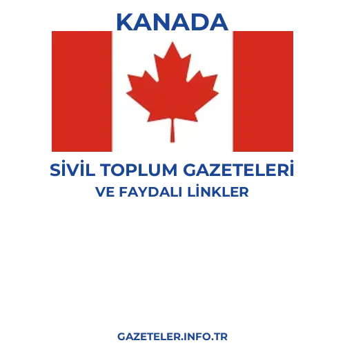 Kanada Sivil Toplum Gazeteleri - Popüler gazetelerin kapakları