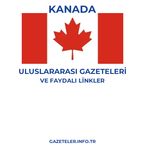 Kanada Uluslararası Gazeteleri - Popüler gazetelerin kapakları