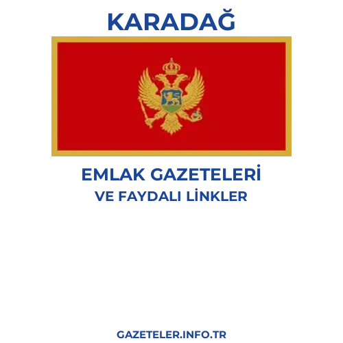 Karadağ Emlak Gazeteleri - Popüler gazetelerin kapakları