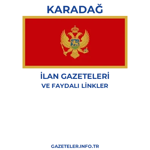 Karadağ İlan Gazeteleri - Popüler gazetelerin kapakları