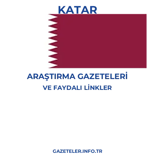 Katar Araştırma Gazeteleri - Popüler gazetelerin kapakları