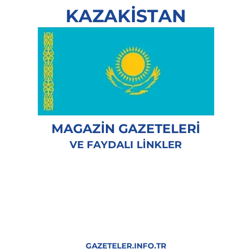 Kazakistan Magazin Gazeteleri - Popüler gazetelerin kapakları